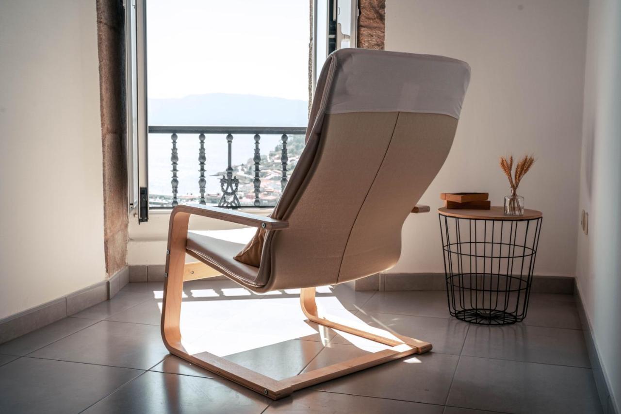 Casa En Muros Con Preciosas Vistas Al Mar エクステリア 写真